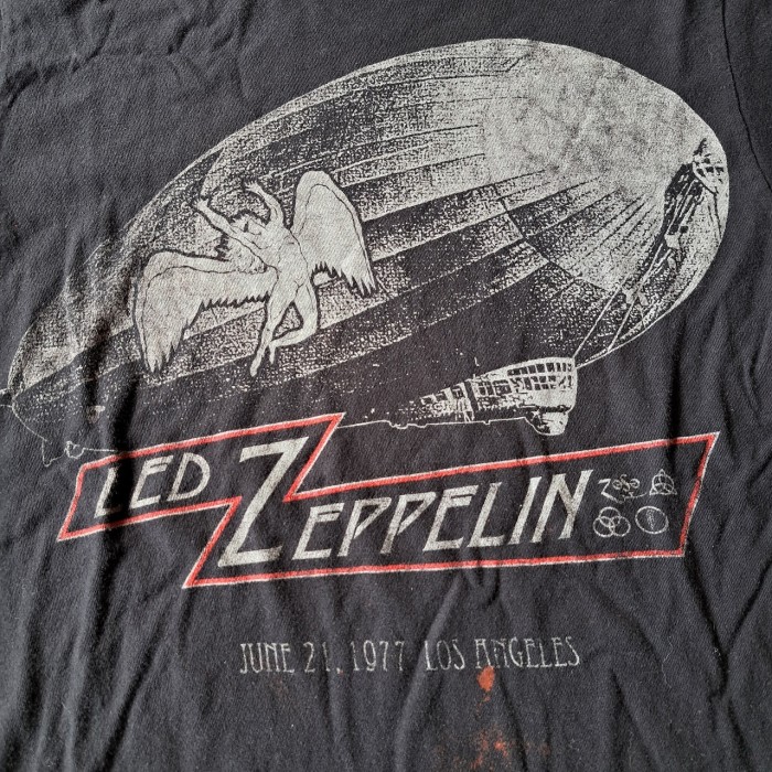 LED ZEPPELIN ツアーＴシャツ used [305019] | Vintage.City 빈티지숍, 빈티지 코디 정보