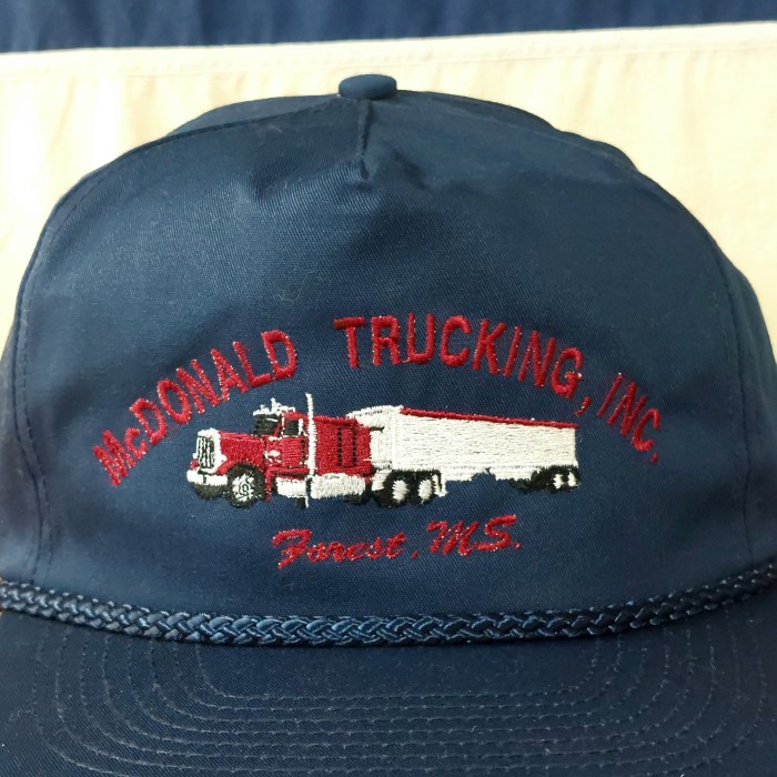DEAD STOCK 90's McDonald Trucking ヴィンテージ トラッカーキャップ | Vintage.City 古着屋、古着コーデ情報を発信