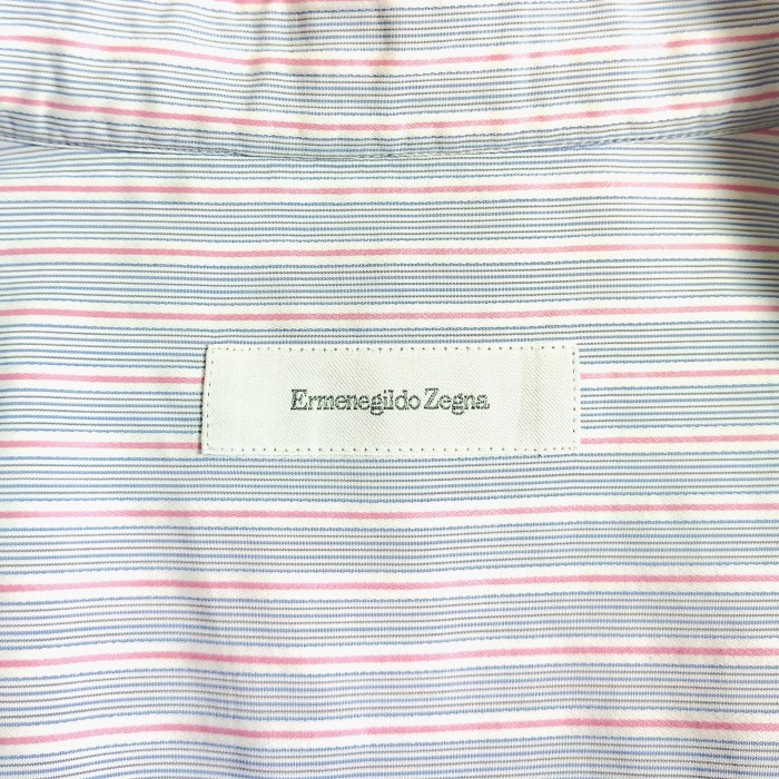 Ermenegildo Zegna / Striped Cotton Dress Shirt | Vintage.City Vintage Shops, Vintage Fashion Trends