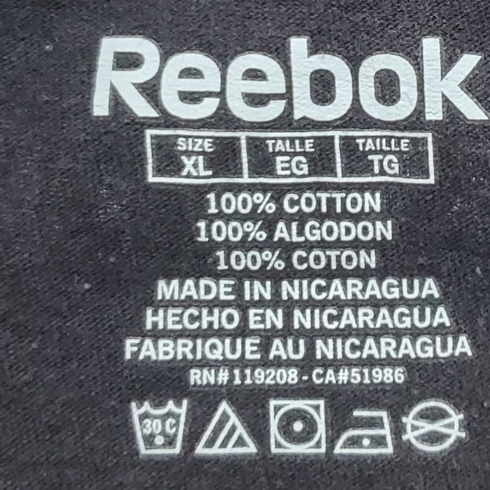 Reebok リーボック nhl ボストンブルーインズゲームティーシャツt黒古着 | Vintage.City 古着屋、古着コーデ情報を発信