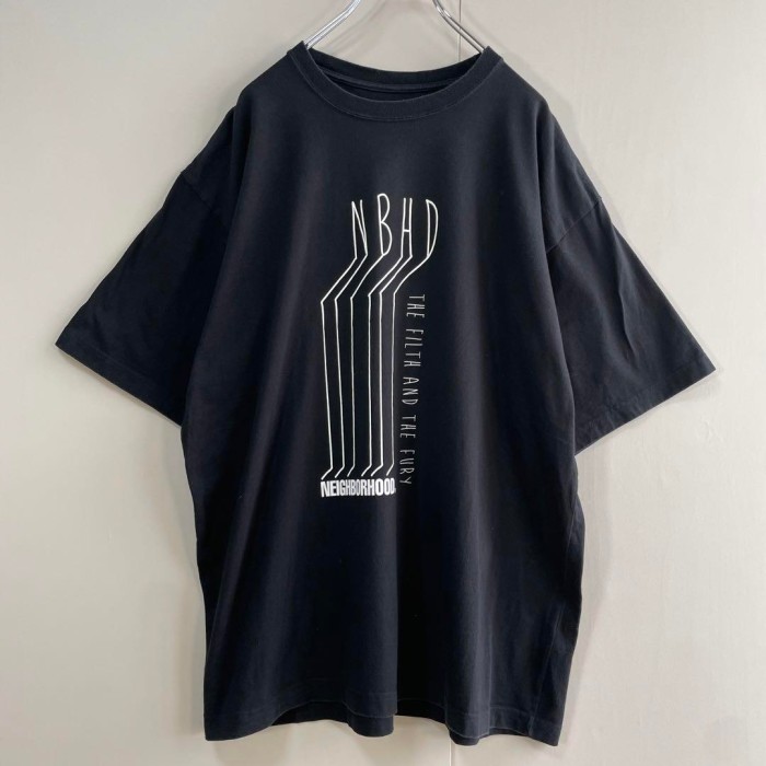 NEIGHBORHOOD motion logo T-shirt size XL 配送C ネイバーフッド　モーションロゴ　オーバーサイズTシャツ | Vintage.City 古着屋、古着コーデ情報を発信