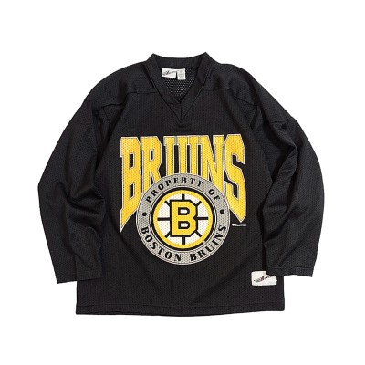 BOSTON BRUINS / Mesh Hockey Shirt | Vintage.City Vintage Shops, Vintage Fashion Trends