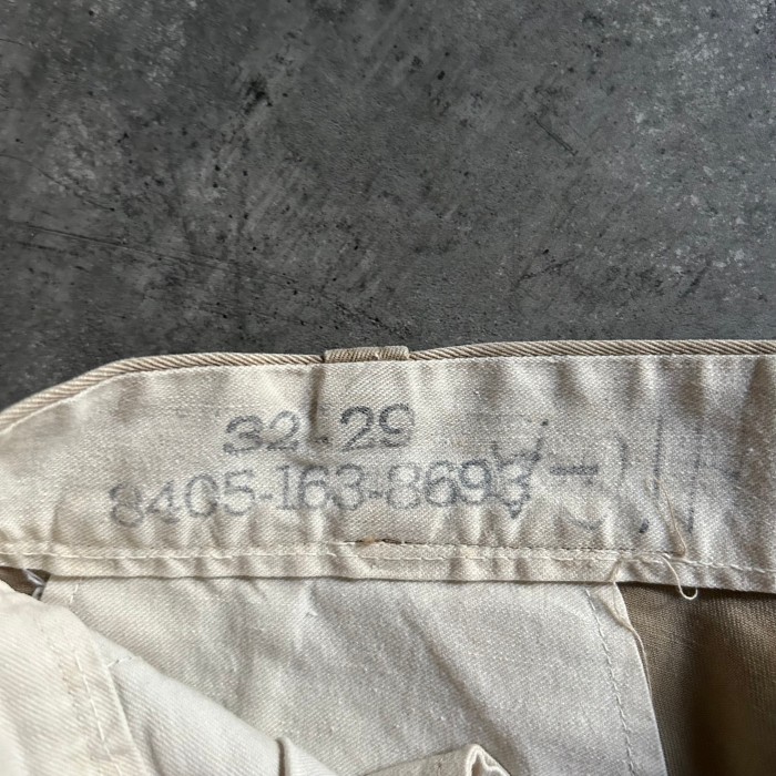 50s usarmy ミリタリーチノパン カーキ 32×29 | Vintage.City 古着屋、古着コーデ情報を発信