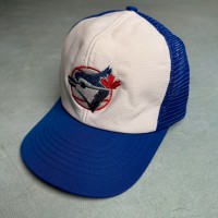 MLB　トロント・ブルージェイズ　フリーサイズ　メッシュキャップ　帽子　青 | Vintage.City 古着屋、古着コーデ情報を発信