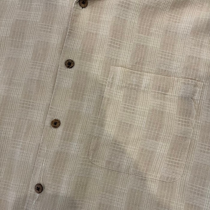 JOS.A.BANK open collar silk shirt | Vintage.City 古着屋、古着コーデ情報を発信