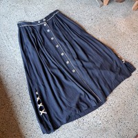 リネン混 チロリアンスカート used [305035] | Vintage.City 빈티지숍, 빈티지 코디 정보