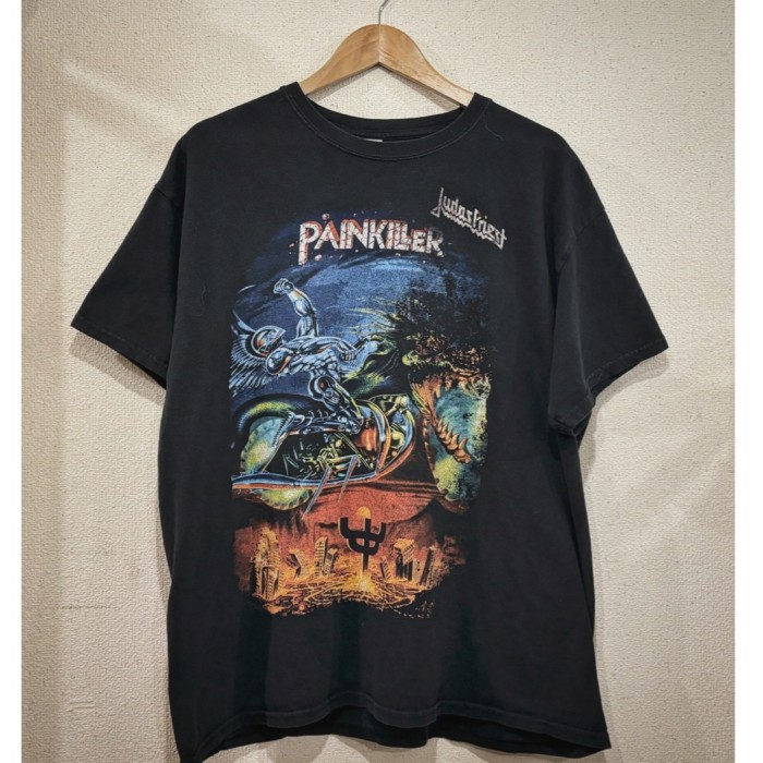 バンドt ジューダスプリースト 90s アルバム ペインキラー judas priest アーティストTシャツ 半袖 XL | Vintage.City 빈티지숍, 빈티지 코디 정보