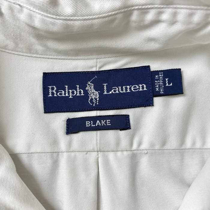 90年代 Ralph Lauren ラルフローレン BLAKE ボタンダウンシャツ コットンツイル メンズXL相当 | Vintage.City 古着屋、古着コーデ情報を発信