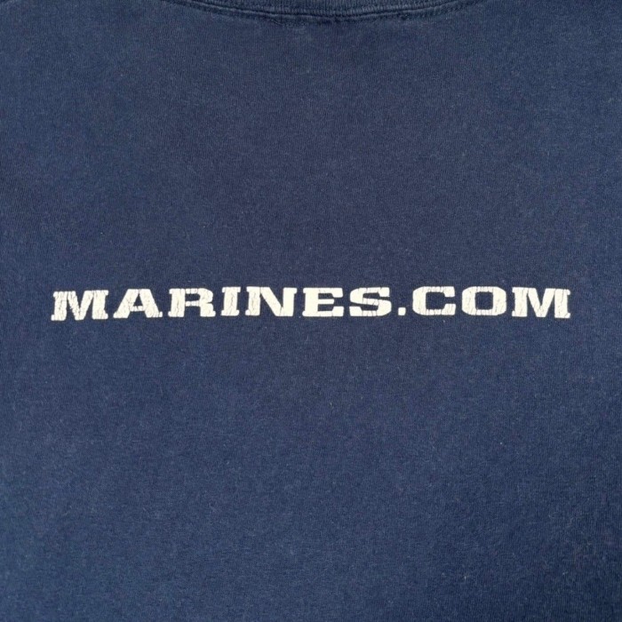 “MARINES” Print Tee Made in USA | Vintage.City 古着屋、古着コーデ情報を発信