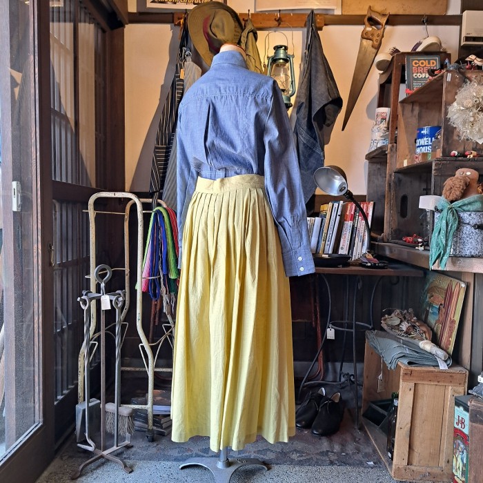 ドイツ製 リネン混チロリアンスカート used [305036] | Vintage.City 빈티지숍, 빈티지 코디 정보