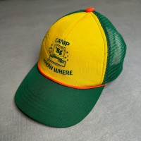 アメリカTVドラマ　フリーサイズ　メッシュキャップ　帽子　黄　緑 | Vintage.City 古着屋、古着コーデ情報を発信