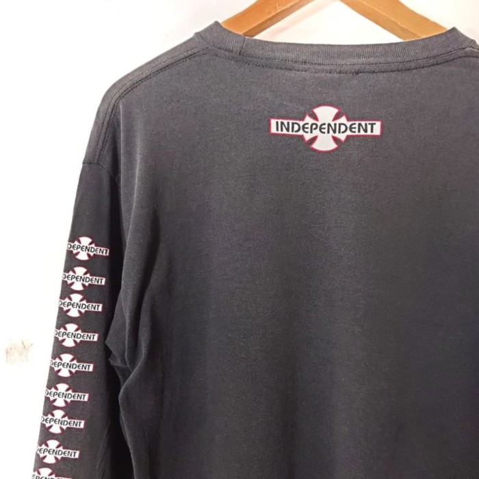 INDEPENDENT  90〜00s コットンL/S Tシャツ　USA FABLIC | Vintage.City 古着屋、古着コーデ情報を発信