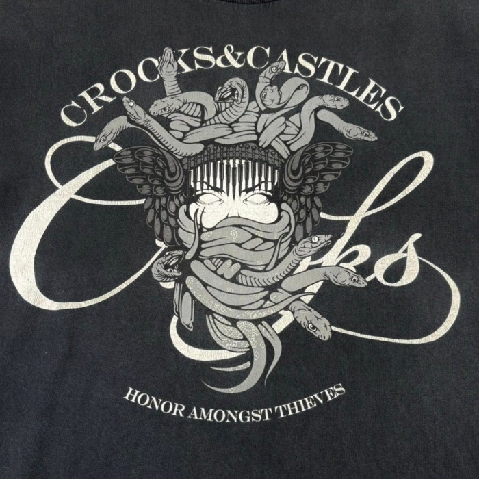“CROOKS&CASTLES” Print Tee | Vintage.City 빈티지숍, 빈티지 코디 정보