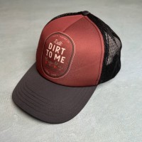 にんじん　フリーサイズ　メッシュキャップ　帽子　ブラウン | Vintage.City 古着屋、古着コーデ情報を発信