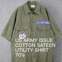 米軍 USAF半袖ユーティリティシャツ　７0's [9019094] | Vintage.City Vintage Shops, Vintage Fashion Trends