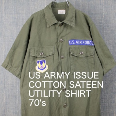 米軍 USAF半袖ユーティリティシャツ　７0's [9019094] | Vintage.City 빈티지숍, 빈티지 코디 정보