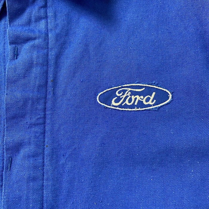 SANFOR Ford フォード ワッペン ユーロワークジャケット コットンツイル 52 メンズXL相当 | Vintage.City 古着屋、古着コーデ情報を発信