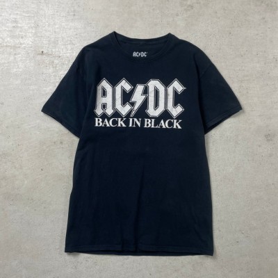 AC/DC BACK IN BLACK バンドTシャツ バンT メンズM | Vintage.City 빈티지숍, 빈티지 코디 정보