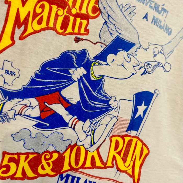 貴重！ 80's vintage charlie martin milano texas  graduation 5k & 10k run | Vintage.City 古着屋、古着コーデ情報を発信