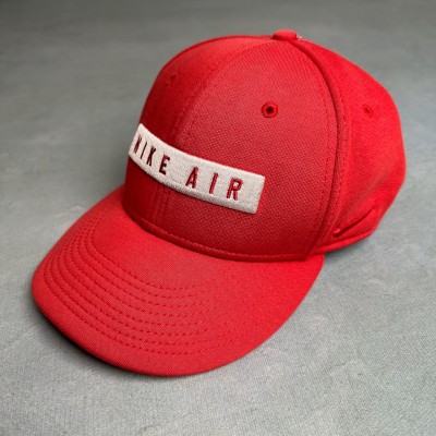 NIKE AIR　スウォッシュロゴ　フリーサイズ　キャップ　帽子　赤 | Vintage.City 빈티지숍, 빈티지 코디 정보