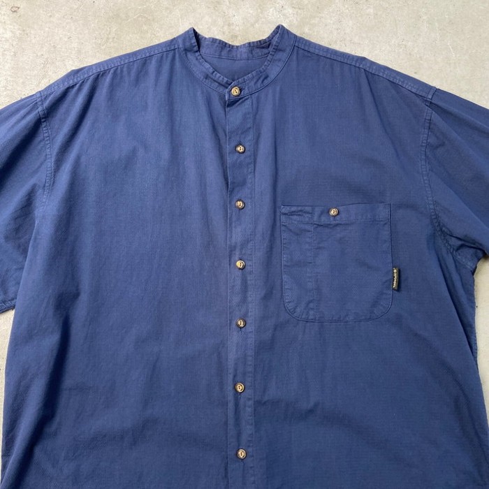 90年代 Timberland ティンバーランド スタンドカラーシャツ アウトドアシャツ メンズXL | Vintage.City 빈티지숍, 빈티지 코디 정보