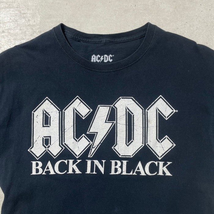 AC/DC BACK IN BLACK バンドTシャツ バンT メンズM | Vintage.City 古着屋、古着コーデ情報を発信