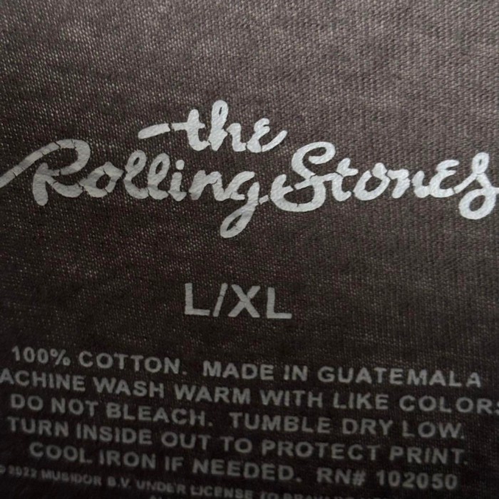 古着 ローリングストーンズ ロゴ バンド Tシャツ クローバー ブラック XL | Vintage.City 古着屋、古着コーデ情報を発信