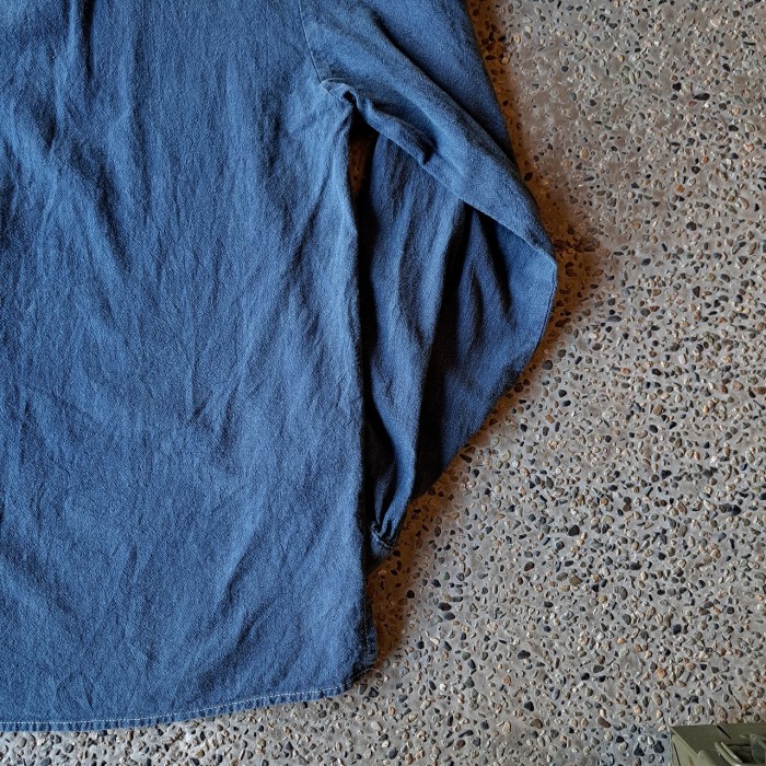 バンドカラー レースアップシャツ used [305031] | Vintage.City 빈티지숍, 빈티지 코디 정보