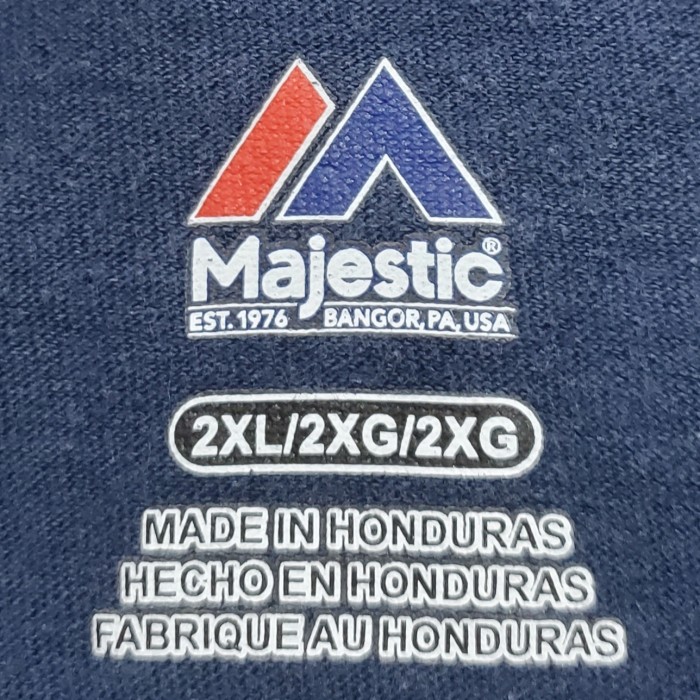 majestic マジェスティックmlbアメリカンチャンピオンズ半袖ティーシャツ | Vintage.City 古着屋、古着コーデ情報を発信