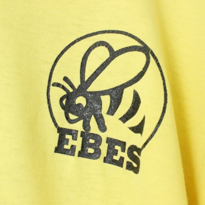 90s 00s USA Hanes EBES 両面プリント 半袖 Tシャツ イエロー メンズS相当 アメリカ古着 | Vintage.City 빈티지숍, 빈티지 코디 정보