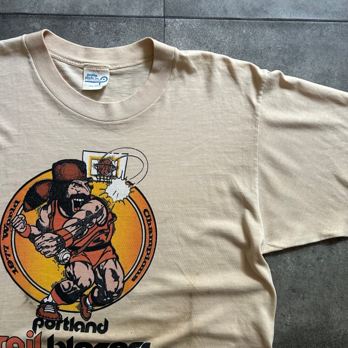 70s ポートランドトレイルブレザー tシャツ USA製 L NBA | Vintage.City 빈티지숍, 빈티지 코디 정보