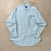 90年代 Ralph Lauren ラルフローレン CLASSIC FIT ストライプシャツ メンズL | Vintage.City 빈티지숍, 빈티지 코디 정보