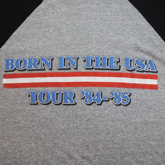 1980's BRUCE SPRINGSTEEN Raglan Sleeve Tee Made in U.S.A. / 1980年代 ブルース・スプリングスティーン ラグラン Tシャツ L アメリカ製 | Vintage.City Vintage Shops, Vintage Fashion Trends