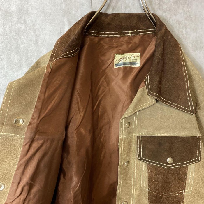 Mario's Importe suede leather jacket size 42 M相当　配送A 90年代　スウェード　レザージャケット　ビンテージ | Vintage.City 빈티지숍, 빈티지 코디 정보
