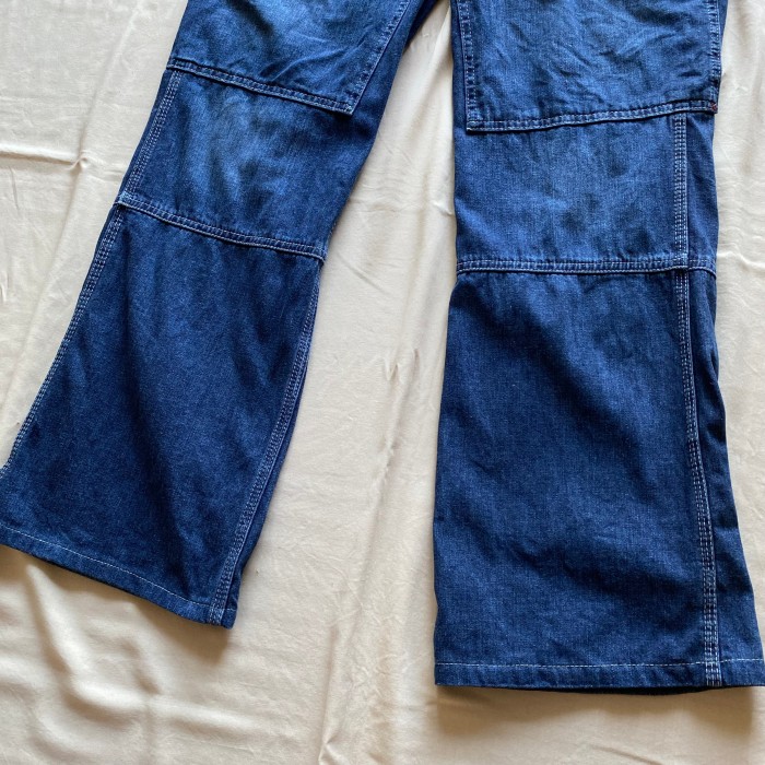 90's~ /《Lee》denim flare work pants フレアパンツ デニムパンツ ベルボトム | Vintage.City 빈티지숍, 빈티지 코디 정보