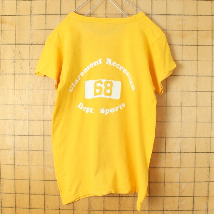 70s USA製 RUSSELL ATHLETIC バックプリント 半袖 Tシャツ イエロー メンズXS相当 アメリカ古着 | Vintage.City Vintage Shops, Vintage Fashion Trends