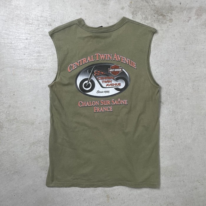 00年代 USA製 Harley-Davidson ハーレーダビッドソン 両面プリント ノースリーブTシャツ メンズXL | Vintage.City 빈티지숍, 빈티지 코디 정보