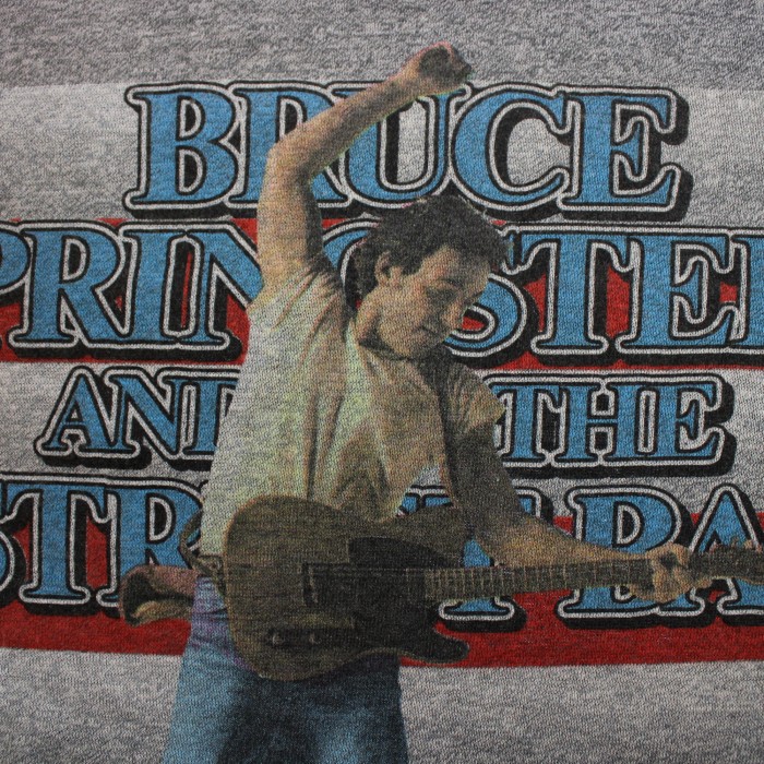 1980's BRUCE SPRINGSTEEN Raglan Sleeve Tee Made in U.S.A. / 1980年代 ブルース・スプリングスティーン ラグラン Tシャツ L アメリカ製 | Vintage.City Vintage Shops, Vintage Fashion Trends