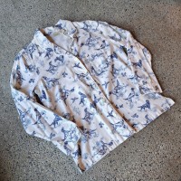 L.L.Bean アニマル柄 パジャマシャツ used [305034] | Vintage.City 빈티지숍, 빈티지 코디 정보