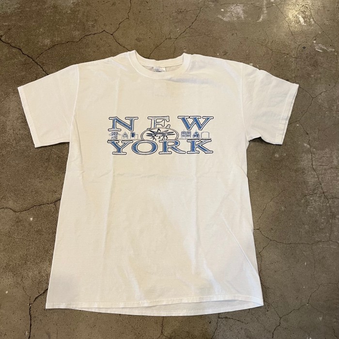 GILDAN NY print t-shirt | Vintage.City 빈티지숍, 빈티지 코디 정보