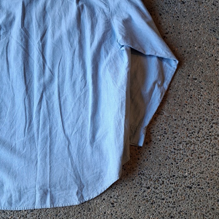 刺繍シャンブレーシャツ used [305029] | Vintage.City 빈티지숍, 빈티지 코디 정보
