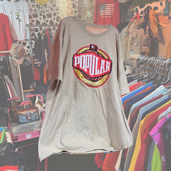 POP ULAR オーバーサイズ　Tシャツ　ストリート　100%コットン | Vintage.City 빈티지숍, 빈티지 코디 정보