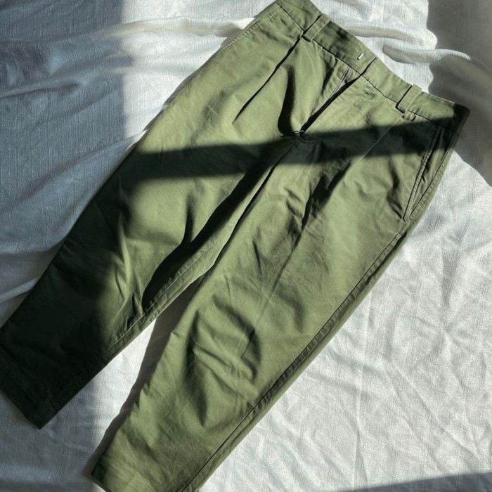 Acne Studios trousers tino pants size 46 配送B  アクネステュデイオス　チノパン　カーキ | Vintage.City 빈티지숍, 빈티지 코디 정보
