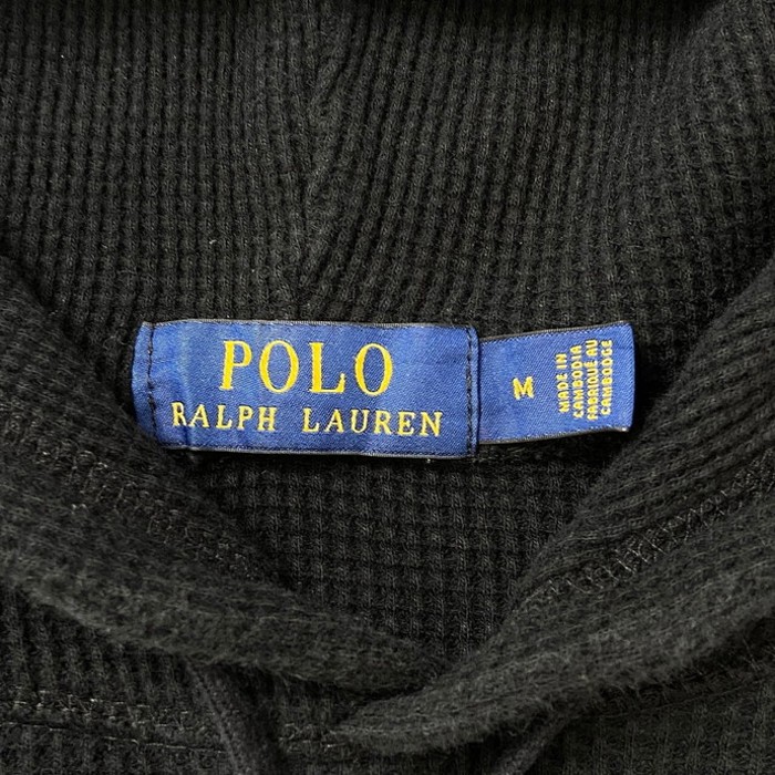 Polo Ralph Lauren ポロラルフローレン サーマル地 コットンパーカー メンズM | Vintage.City 빈티지숍, 빈티지 코디 정보