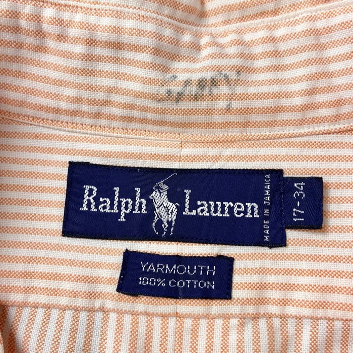 90年代 Ralph Lauren ラルフローレン YARMOUTH ストライプシャツ オックスフォードシャツ メンズ2XL相当 | Vintage.City 古着屋、古着コーデ情報を発信
