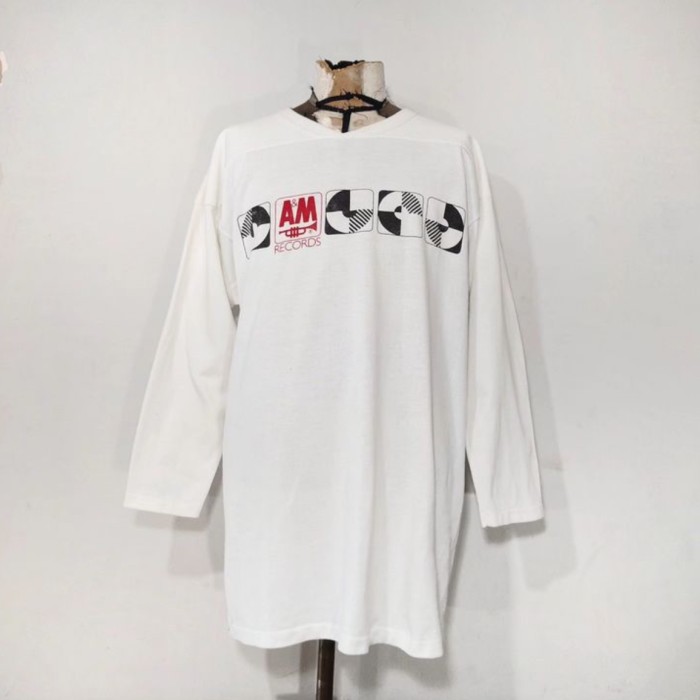 A&M RECORDS 80s　ラッセルボディ　Q/S　Tシャツ　MADE IN USA | Vintage.City 빈티지숍, 빈티지 코디 정보