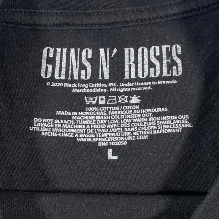 “GUNS N' ROSES” Band Tee | Vintage.City 빈티지숍, 빈티지 코디 정보