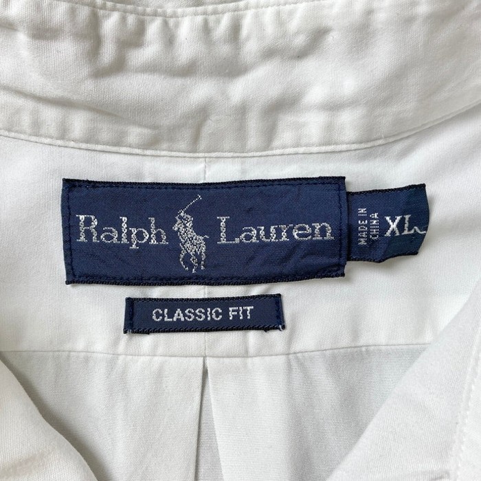 Ralph Lauren ラルフローレン 半袖シャツ ボタンダウン CLASSIC FIT メンズXL | Vintage.City 古着屋、古着コーデ情報を発信