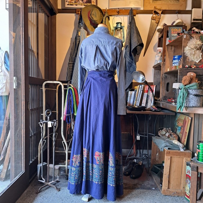 インド製 巻きスカート used [305039] | Vintage.City 古着屋、古着コーデ情報を発信