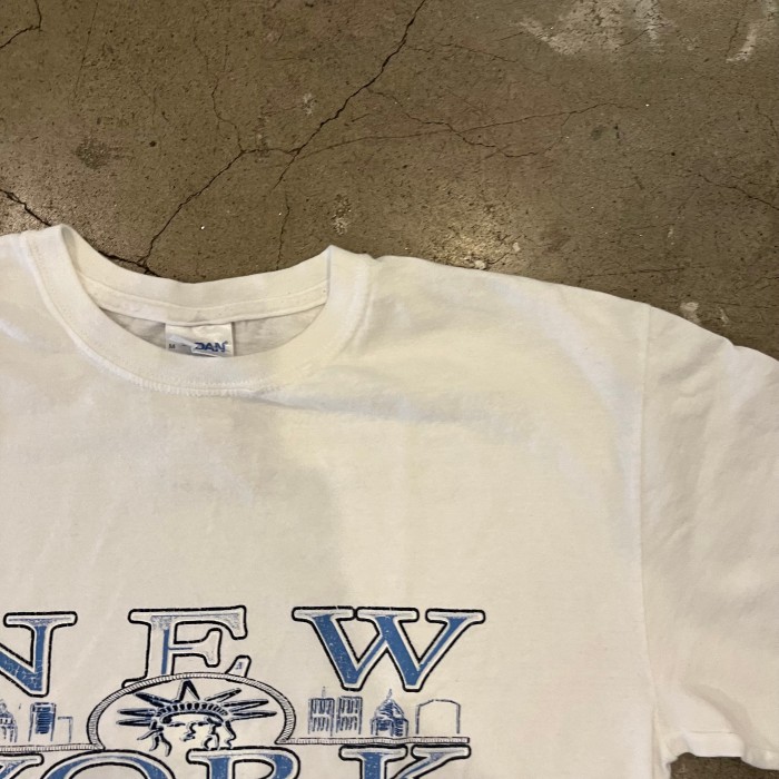 GILDAN NY print t-shirt | Vintage.City 古着屋、古着コーデ情報を発信